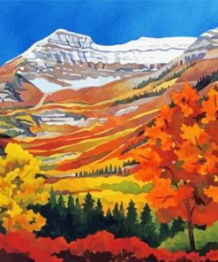 MOunt Timpanogos Art Paint By Numbers