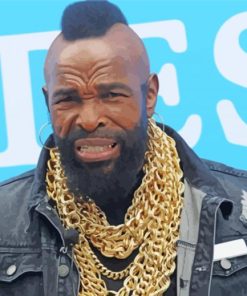 Mr T Wrestler Paint By Number