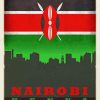 Nairobi Kenya Poster Paint By Numbers