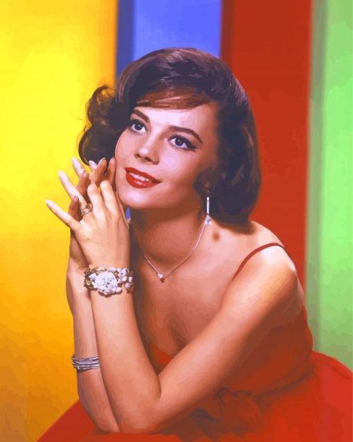 Natalie Wood American Actress Paint By Number