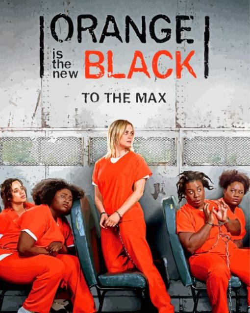Orange Is the New Black Poster Paint By Numbers