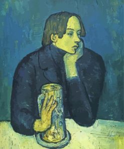 Pablo Picasso Man At Bar Paint By Number