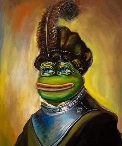 Pepe Frog Art Paint By Numbers