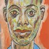 Portrait Of James Baldwin Delaney Art Paint By Number