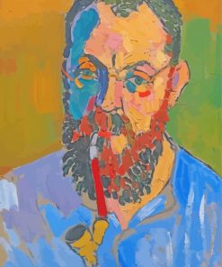 Portrait Of Matisse By Andre Derain Paint By Number