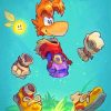 Rayman Game Character Paint By Numbers