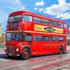 Routemaster Bus Art Paint By Number