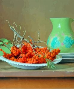 Rowanberry Still Life Paint By Number