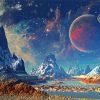 Sci-Fi Landscape Paint By Numbers