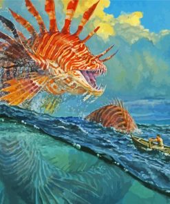 Sea Monster Paint By Number