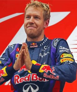 Sebastian Vettel Paint By Numbers