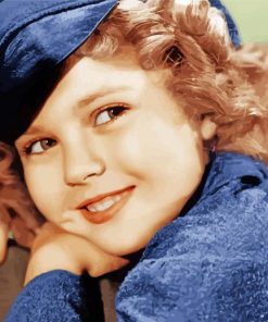 Shirley Temple Paint By Numbers