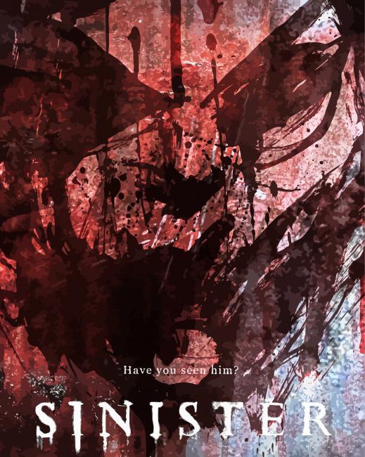 Sinister Movie Poster Paint By Number