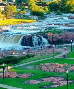 Sioux Falls Park Paint By Numbers