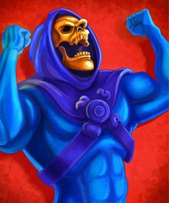 Skeletor He Man The Power Sword Paint By Numbers