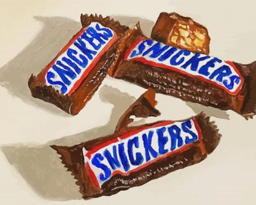 Snickers Sweets Paint By Number
