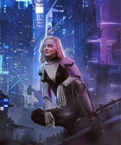 Spider Gwen Stacy Paint By Number