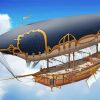 Steampunk Airship Paint By Numbers