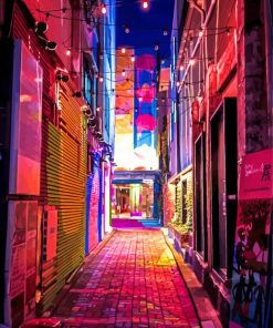 Street Alley Paint By Number