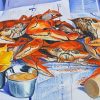Summer Crab Feast Paint By Numbers