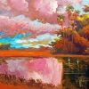 Sunrise On The Indian River By Willie Daniels Paint By Numbers