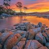 Sunset In Tasmania Paint By Numbers