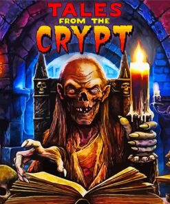 Tales From The Crypt Poster Paint By Numbers