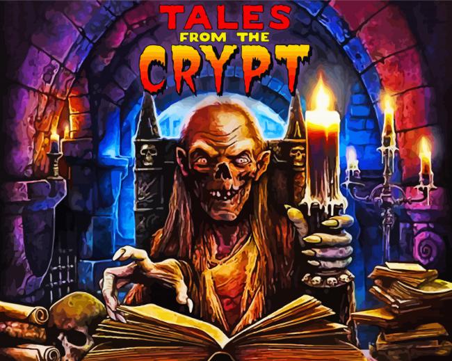 Tales From The Crypt Poster Paint By Numbers
