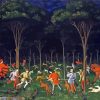 The Hunt In The Forest By Paolo Uccello Paint By Numbers