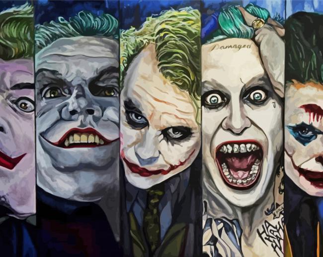 The Jokers Paint By Number