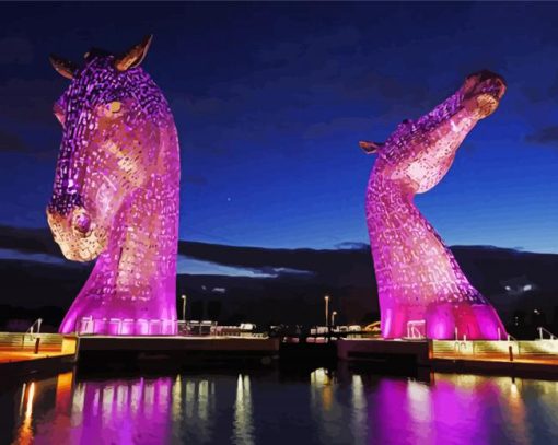 The Kelpies Paint By Number
