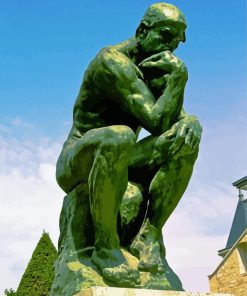 The Thinker Auguste Rodin Paint By Numbers