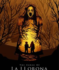 The Curse Of La Llorona Art Illustration Paint By Numbers