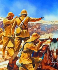 UK Soldiers Art Paint By Numbers