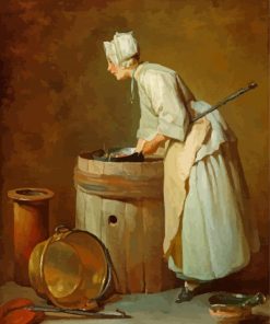 Vintage Housemaid Paint By Number
