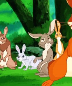 Watership Down Characters Paint By Number