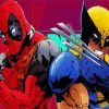 Wolverine Vs Deadpool Paint By Numbers