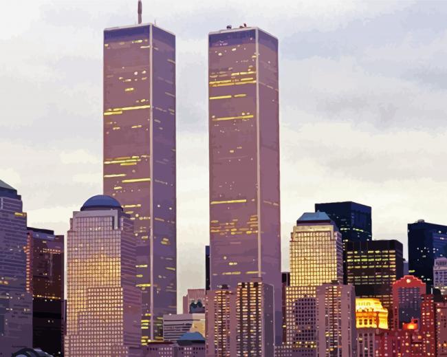 World Trade Centre New York Paint By Number