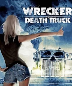 Wrecker Death Truck Poster Paint By Number