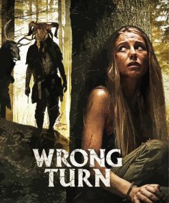 Wrong Turn Movie Poster Paint By Number