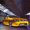 Yellow Ford Falcon F6 Paint By Numbers