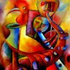 Abstract Uganda Art Paint By Number