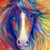 Abstract Native Horse Art Paint By Numbers