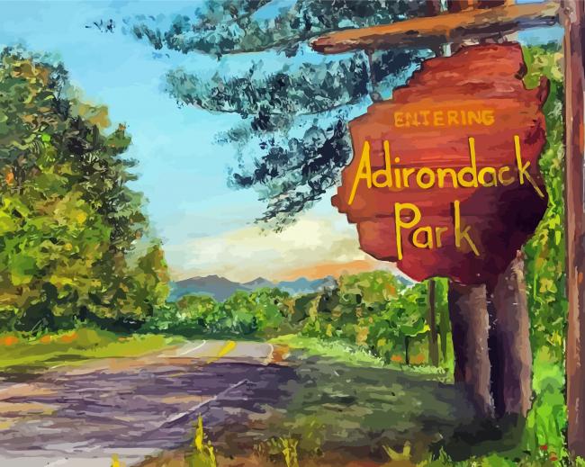 Adirondack Art Paint By Number