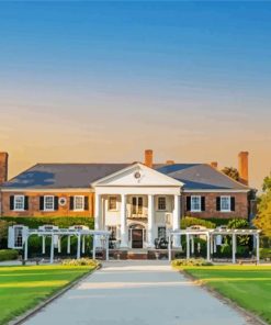 Aesthetic Boone Hall Plantation Paint By Numbers