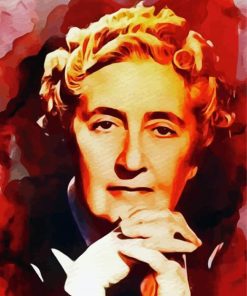 Aesthetic Agatha Christie Art Paint By Numbers