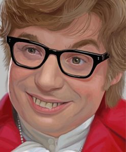 Aesthetic Austin Powers Art Paint By Numbers