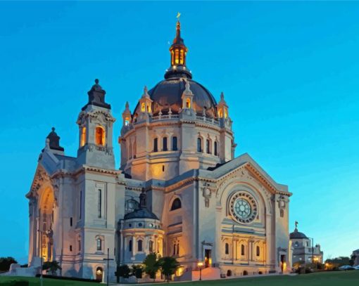 Aesthetic Cathedral Of Saint Paul Paint By Number