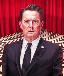 Aesthetic Dale Cooper Art Paint By Numbers