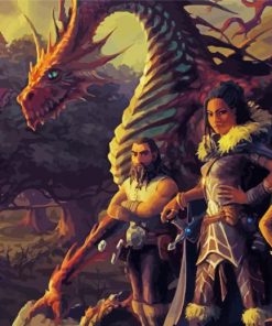 Aesthetic Dragonlance Paint By Number